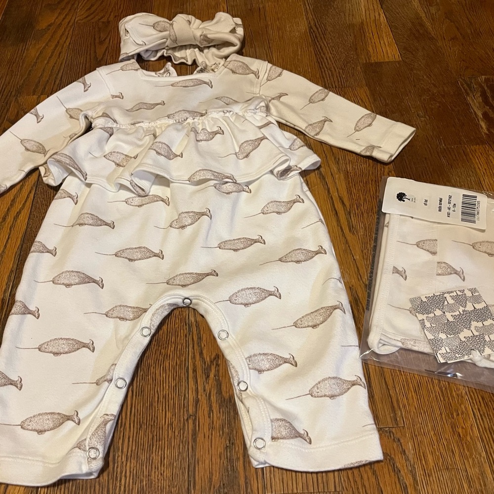 Kate Quinn Narwhale Romper Bundle